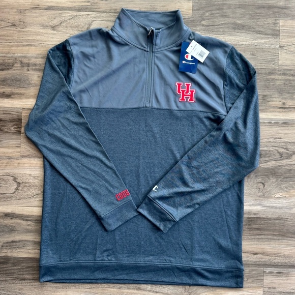 NWT Champion | University of Houston Cougars Quarter-Zip - Picture 1 of 4